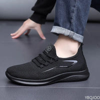 Tênis Masculino Casual e Leve: Estilo Moderno, Solado Plano, Cabedal em Mesh, Antiderrapante e com Cadarço