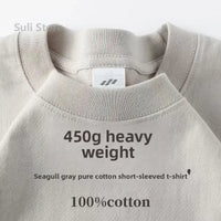 Camisetas Unissex 100% Algodão, 450g, Alta Qualidade