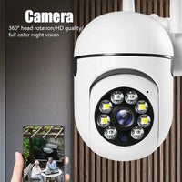 Camera Wireless 360° FullHD 1080p Com Visão Noturna Intercom A7