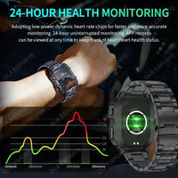 Smartwatch Militar Masculino 2026 -