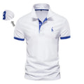 Camisa Polo Masculina AIOPESON com Bordado e 35% Algodão