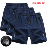 Kit com 3 Shorts Masculinos para Corrida e Academia – Secagem Rápida, Ideal para Treino