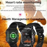 Smartwatch Militar Masculino 2026 -