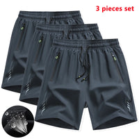 Kit com 3 Shorts Masculinos para Corrida e Academia – Secagem Rápida, Ideal para Treino