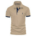 Camisa Polo Masculina AIOPESON com Bordado e 35% Algodão
