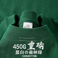 Camisetas Unissex 100% Algodão, 450g, Alta Qualidade