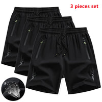 Kit com 3 Shorts Masculinos para Corrida e Academia – Secagem Rápida, Ideal para Treino