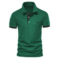 Camisa Polo Masculina AIOPESON com Bordado e 35% Algodão