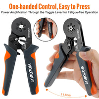 Crimper Cortador De Cabo Ajustável Automático Com Descascador De Fio Multifuncional
