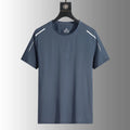 Camiseta Masculina de Secagem Rápida – Respirável, Macia e Elástica