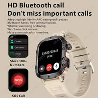 Novo Smartwatch Militar 2026 Masculino 3ATM para Esportes