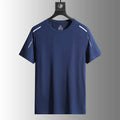 Camiseta Masculina de Secagem Rápida – Respirável, Macia e Elástica